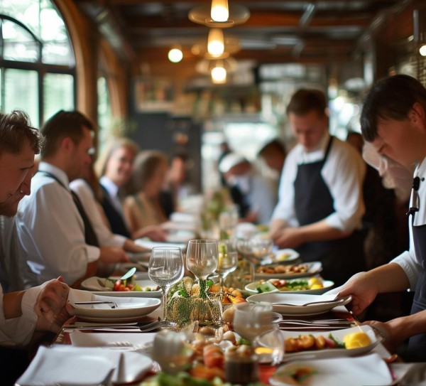 餐厅服务，温暖的日常，精心准备的仪式，一场特别的时光