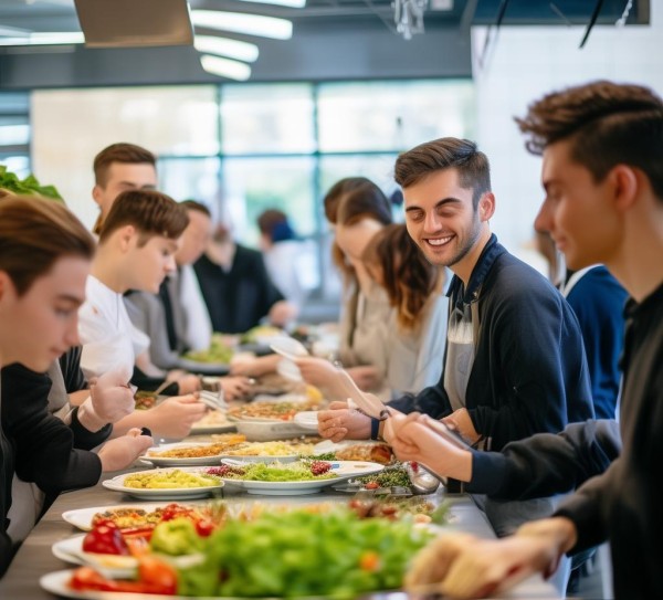 让健康与效率并行的食堂托管解决方案