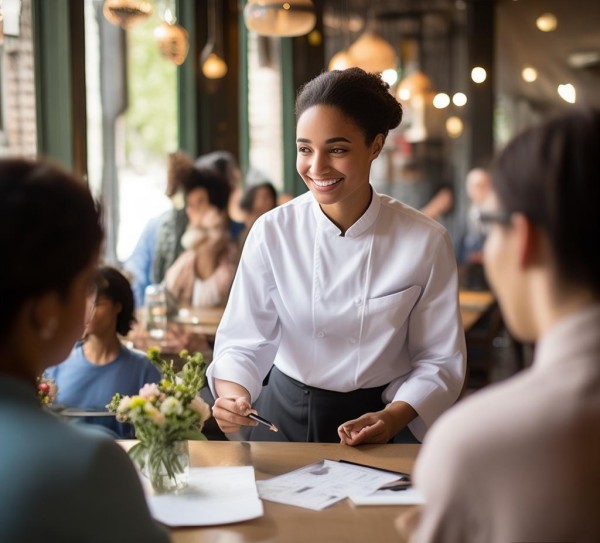服务员的核心职责，服务顾客，保障服务质量